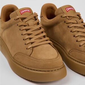 CAMPER Camper Sneakers Woman Beige Brown Nubuck